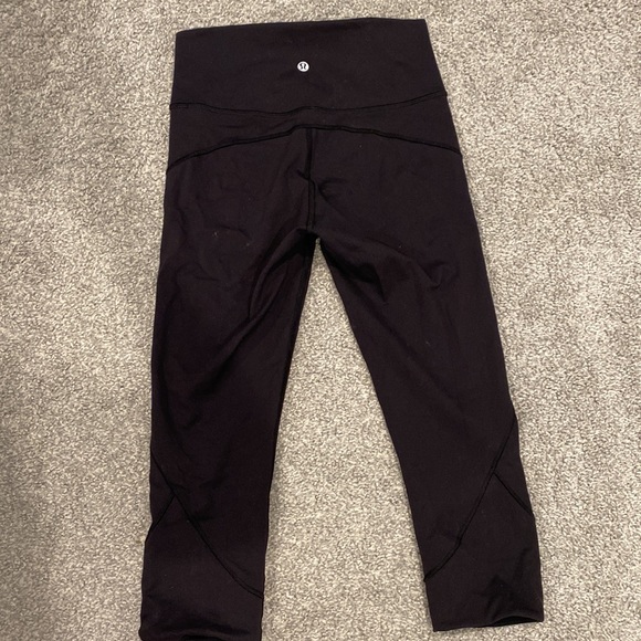 Lululemon leggings, cropped, black - Picture 2 of 2